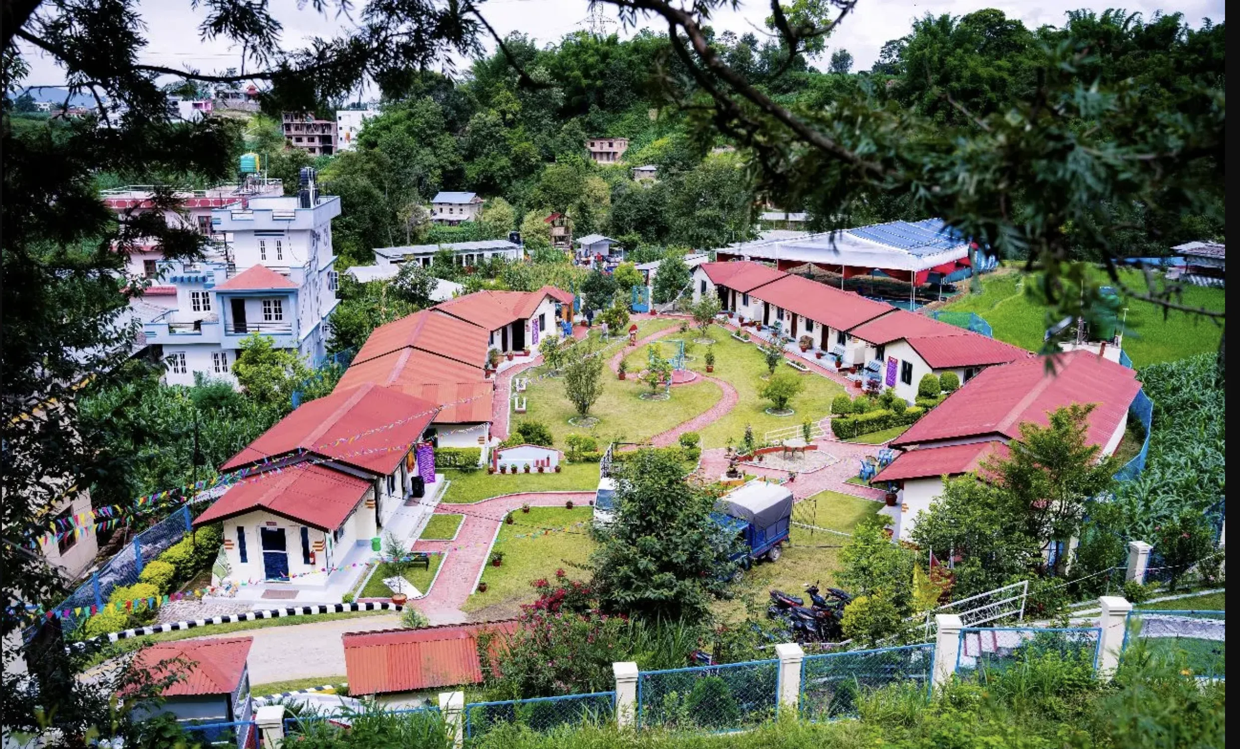 Chhoriko Ghar Ashram compound